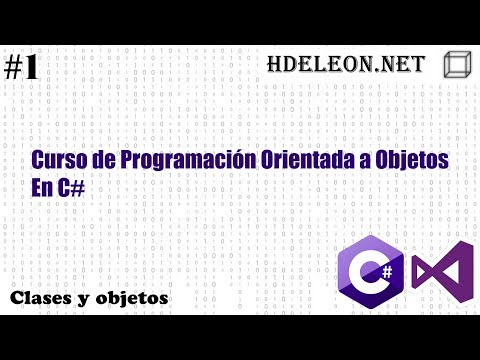 Curso de programación orientada a objetos en C# .Net #1 | Clases y objetos