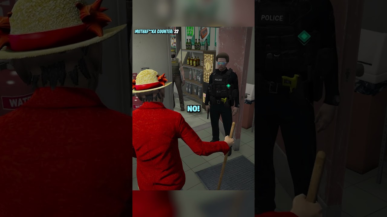 I talked so FAST the Cop Joined me! 😂