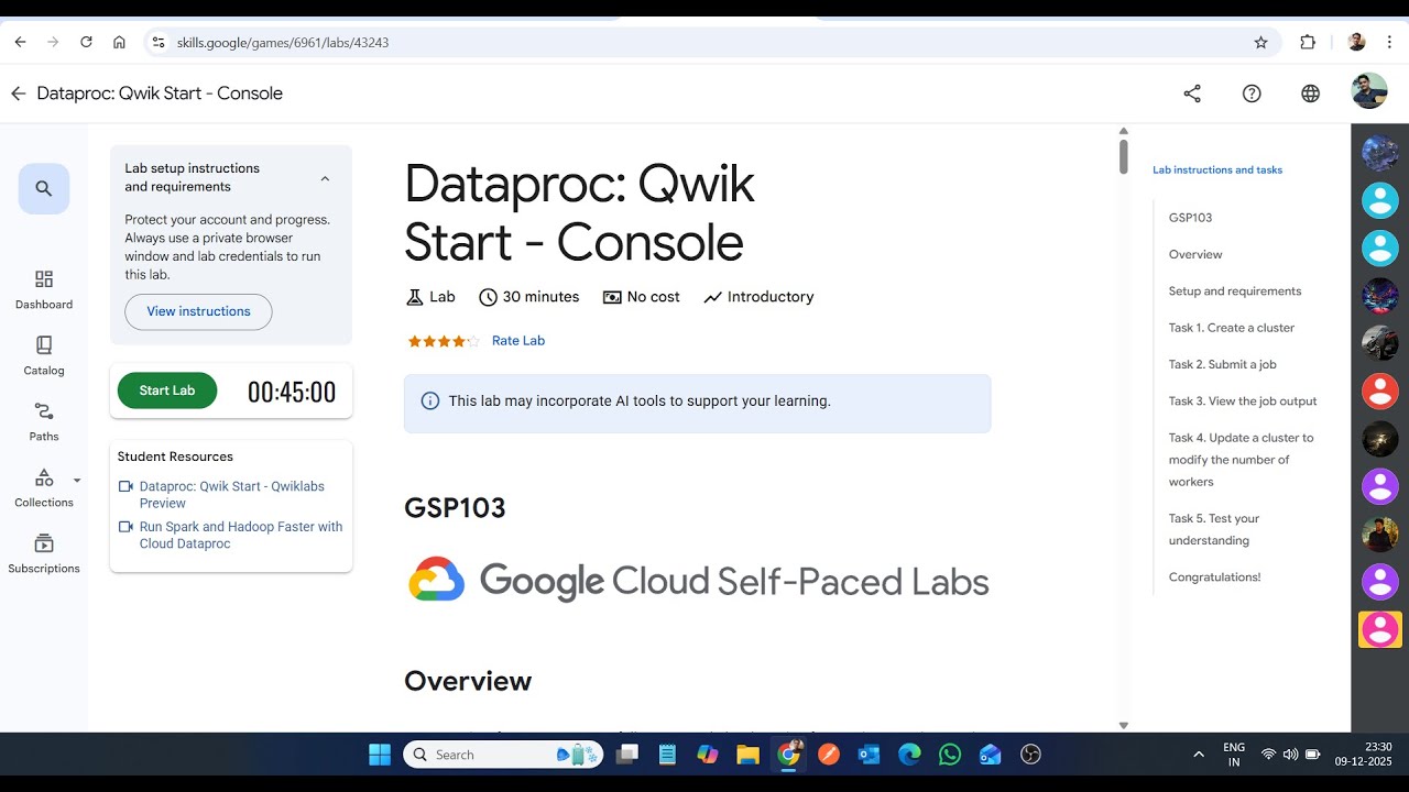 Dataproc: Qwik Start - Console || Lab Solution || Google Cloud Arcade ...