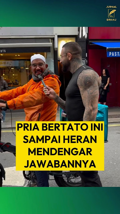 Pria Bertato ini Sampai Heran Mendengar Jawabannya #shorts #viralshorts #muslim
