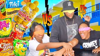 WHO CAN GUESS THE JAMAICAN SCHOOL SNACKS? ft. TC, Tanaania & Kareem BwoyATingz | QUITE PERRY