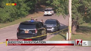 1 injured in Wake Forest broad daylight shooting, officials say