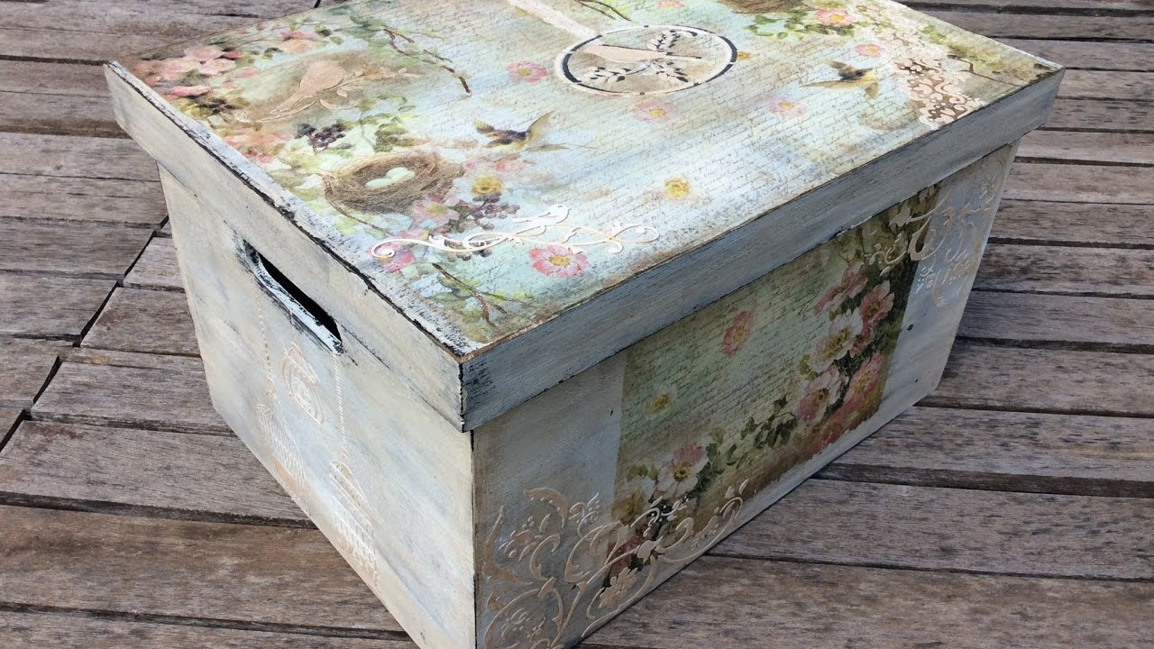 Especial cumple: caja decorada - MYBA