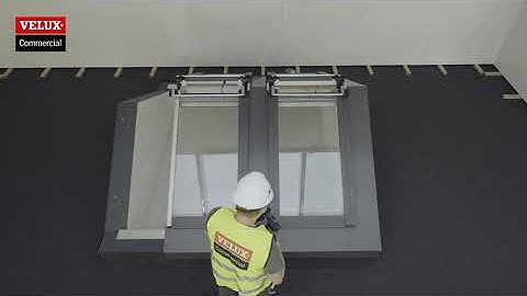 Installation video   Coupled Flashing VELUX Modular Skylights RIDGELIGHT