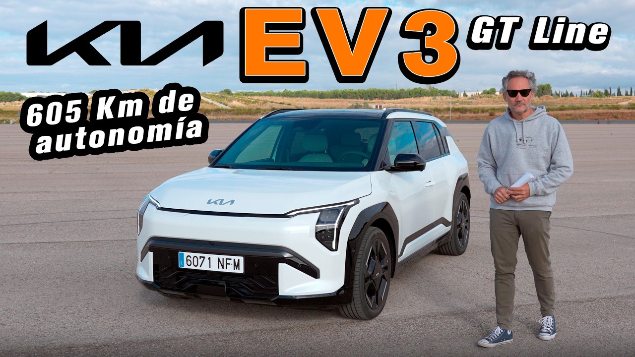 Kia EV3 2025 Long Range | Prueba completa a fondo, consumo, seguridad y autonomía