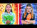 Good Rich Girl vs Bad Broke Girl in School || Funny Situations with Friends