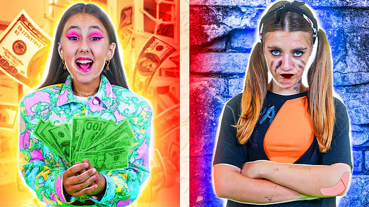Good Rich Girl vs Bad Broke Girl in School || Funn...