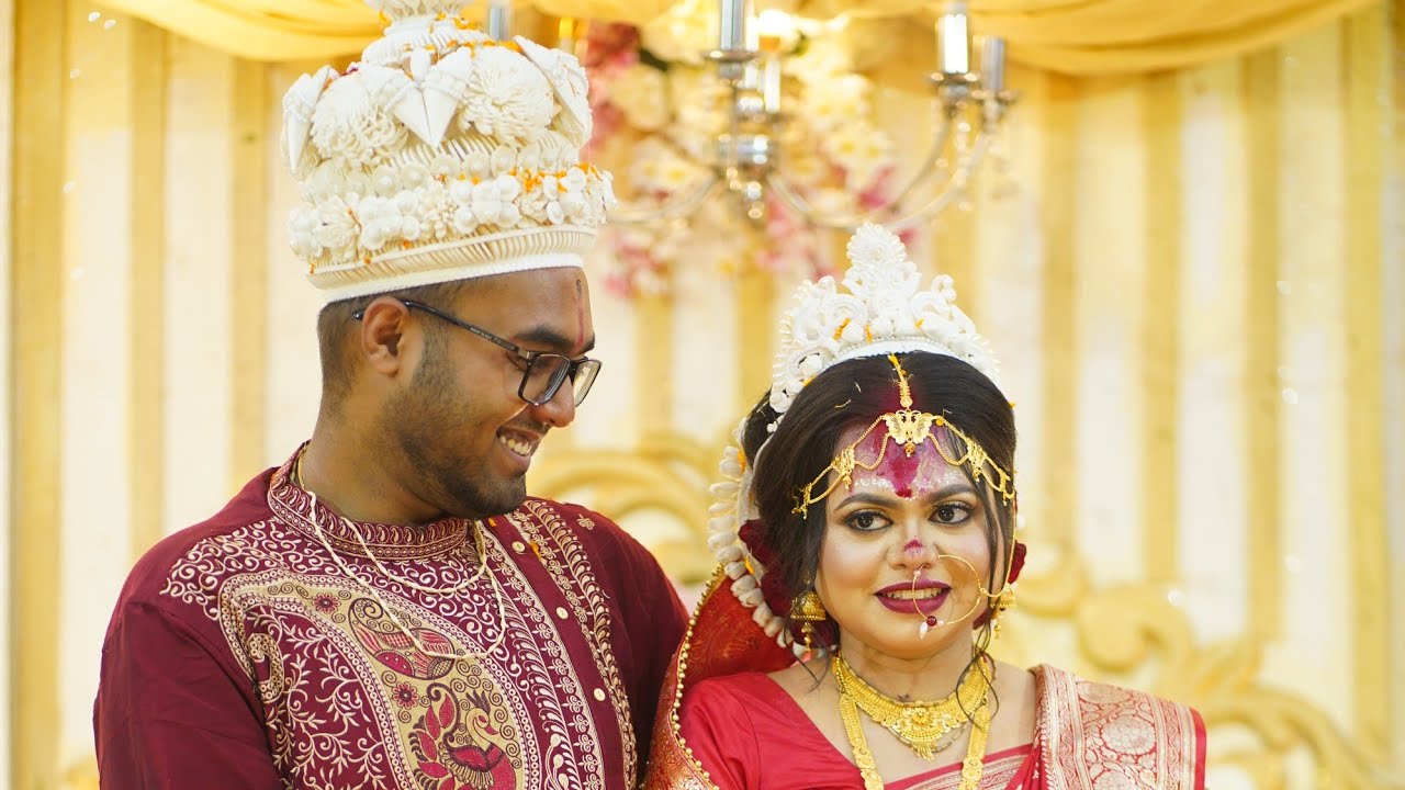 “We didn’t just say ‘I do’… we promised forever. ❤️✨ #JustMarried #WeddingHighlights #hindu_biye