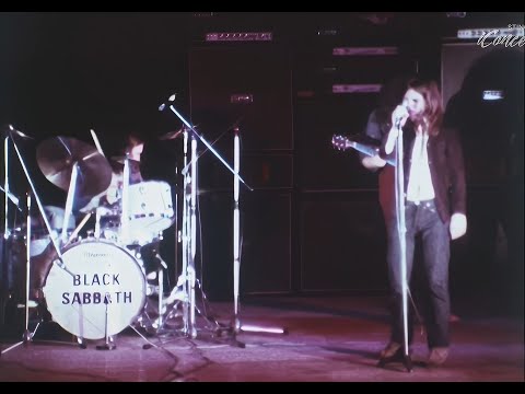 Black Sabbath - Fairies Wear Boots (Pop Shop 1970) (4k 60fps)