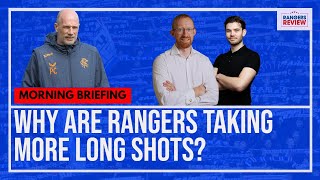 Why Rangers are taking more long shots | Maatsen near miss