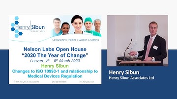 Changes to ISO10993-1 and relationship to Medical Device Regulation