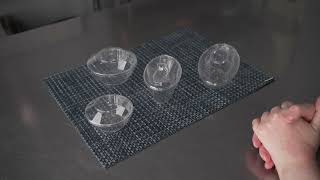 Plastic Deli Cups with Lids - Restaurantware