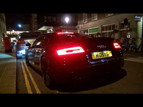 LOUD Audi R8 V8 w/IPE exhaust system and Downshifts!