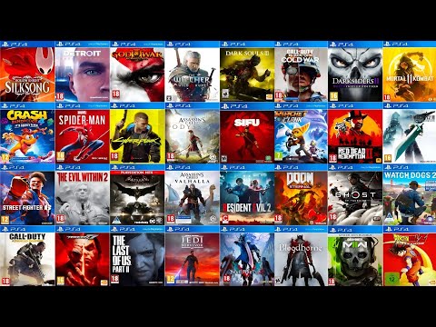 Top 125 Best PS4 Games Of All Time || 125 amazing games for PS4