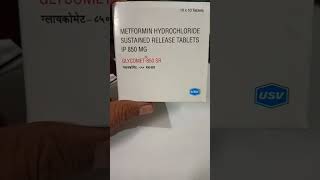Glycomet 850 SR Tablet Uses