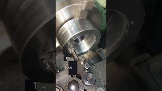 Quick and Easy Groove for Big Retaining Seeger Ring #carbideinserts #lathetools #torno