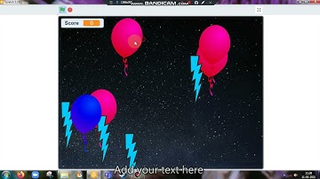 How to make balloon clicker game.