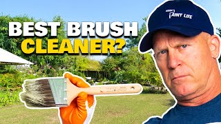 Best Paint Brush Cleaner.  Remove Dried Paint