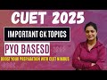 CUET 2025 | Important topics of GAT | Must- See Video Before examination | #cuet2025preparation