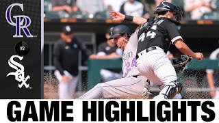 Rockies vs. White Sox Game Highlights (9/14/22) | MLB Highlights