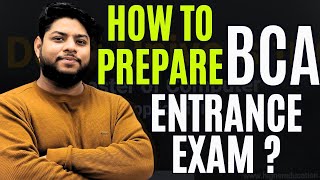 How to Prepare BCA Entrance exam Syllabus Strategy and Exam pattern✅