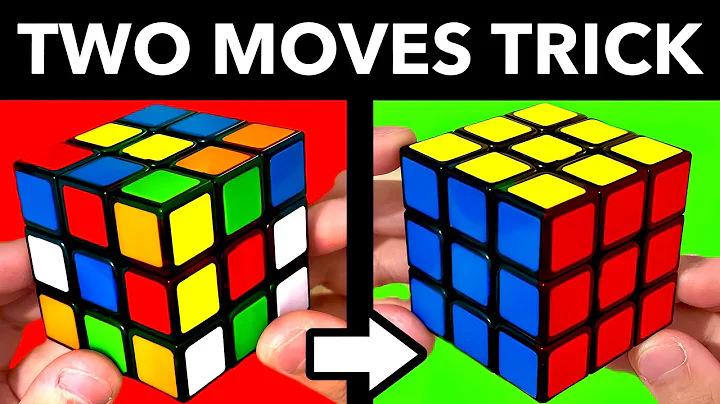 Rubiks Cube Solve in TWO Moves Trick EXPOSED!