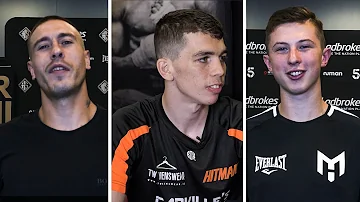 BOXING LIVE & FREE: Hennessy Sports fighters delighted to appear on Seconds Out.