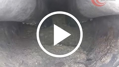 DHVI | Collapsed parted casing camera inspection.