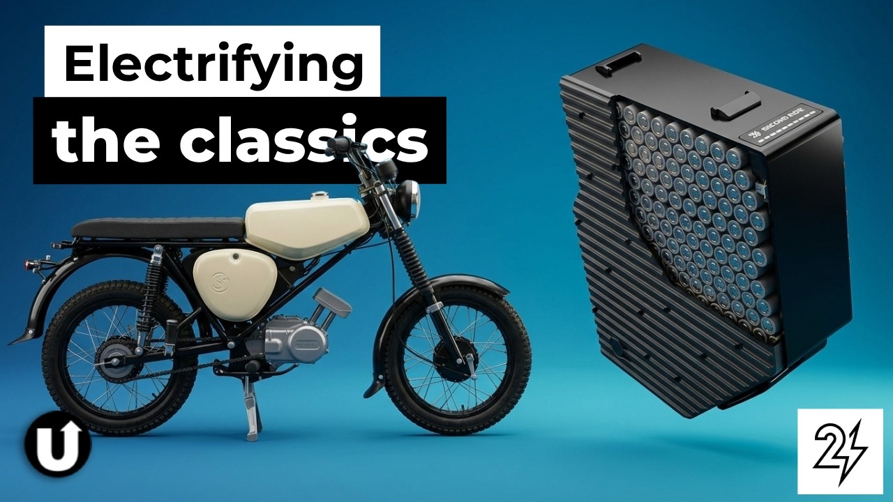 The Clever Battery Tech Bringing Back Classic Mopeds