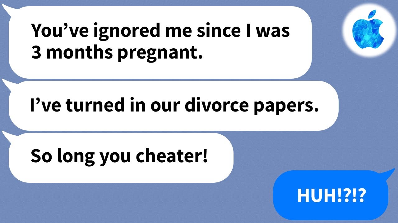 【Apple】My husband ignores me after I get pregnant, so I divorced him and ignored him forever...