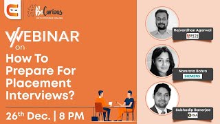 How to Prepare for Placement interviews