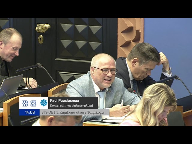 Riigikogu istung, 15. september 2021