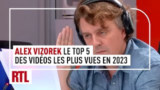 Top 5 des vidéos d'Alex Vizorek les plus vues en 2023