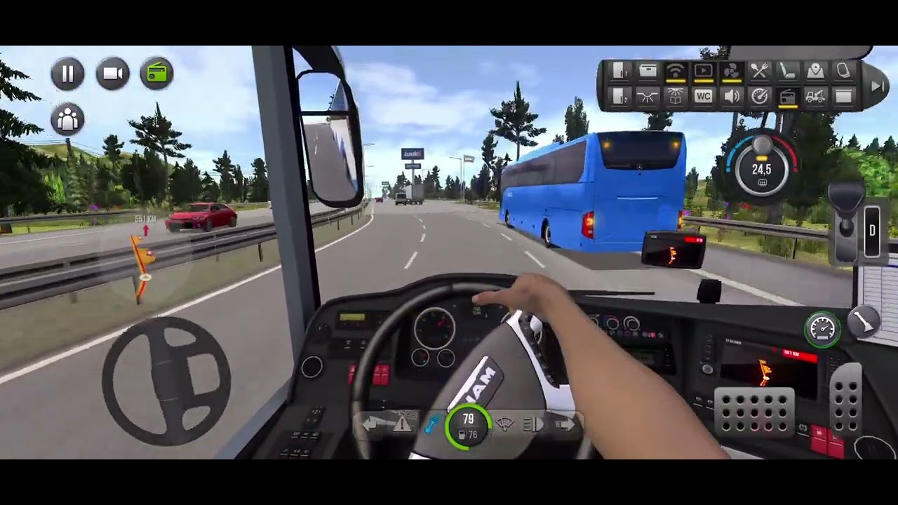 Bus Simulator: Ultimate |Off Road DriveXZuuks |Mobile Gameplay |Drive with Mrx