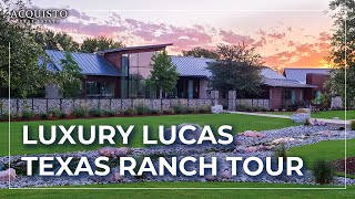 Luxury Lucas Ranch | Presented by Shana Acquisto, Broker