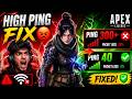 Apex Legends High Ping Fix 🔧 Reduce Lag &amp; Packet Loss (2026)