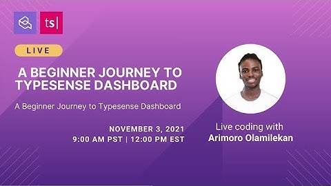 Get started with Typesense Dashboard with Arimoro Part 1