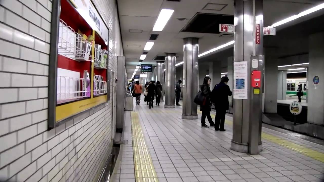 大阪地下鉄 森ノ宮駅へ下りる Subway Morinomiya Station in Osaka YouTube