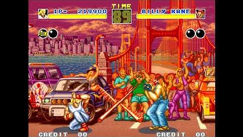 Fatal Fury (Arcade) Andy Bogard (Level 8) 1CC