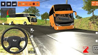 2025 new coach bus simulator 💥 || indonesia bus simulator part-155 #bus #game #simulator #comman