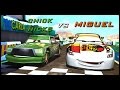 Disney Pixar Cars Fast as Lightning - Miguel vs Chick Hicks