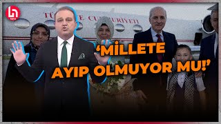 Numan Kurtulmuş Devletin Uçağı Ile Küba Ziyaretinde Ekrem Açıkelden Sert Tepki