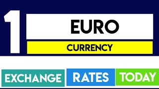 Euro Exchange Rates Today (19 March 2026) | EUR Currency Table & Outlook