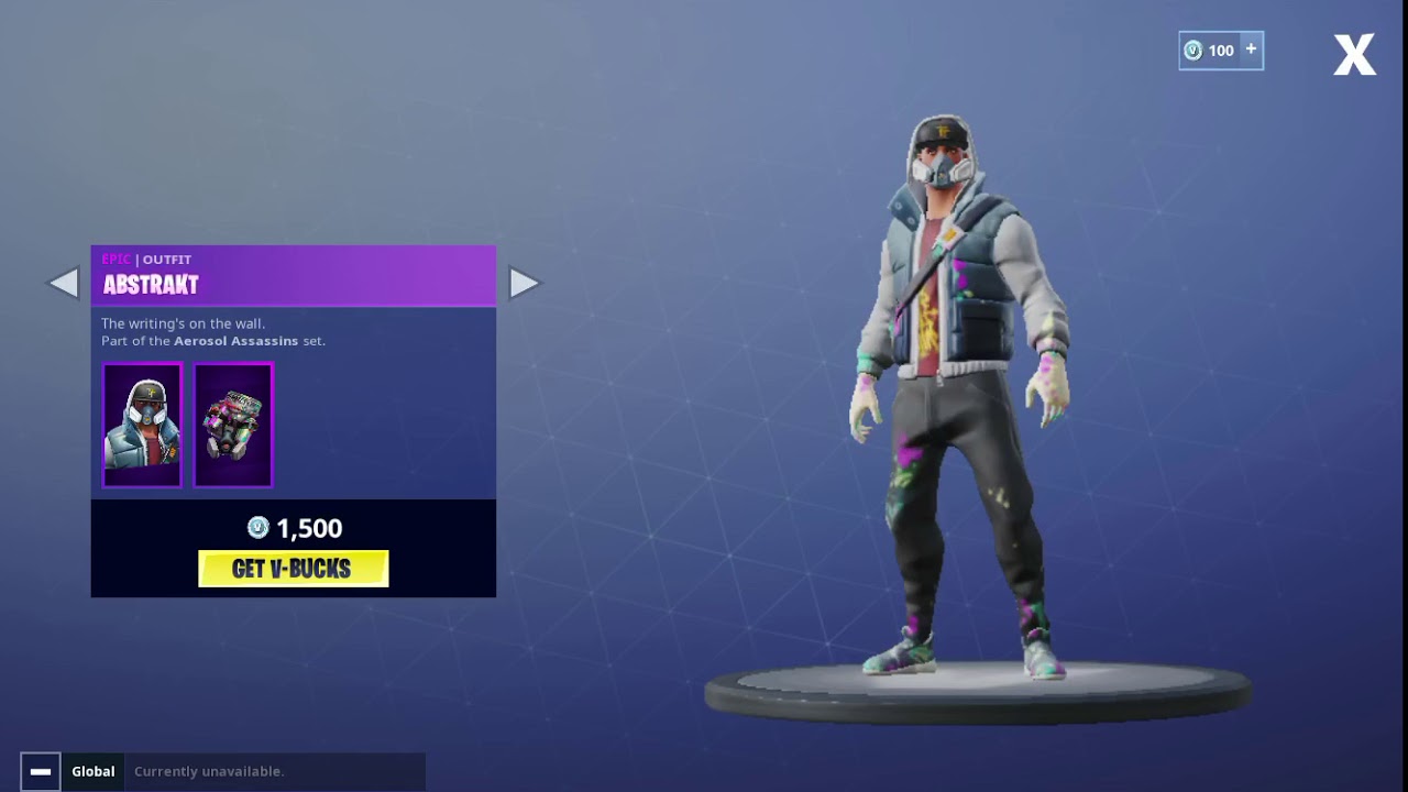 New abstrakt skin showcase