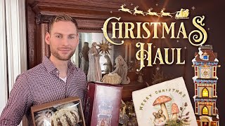 Christmas Shopping Haul! HomeGoods, Target, Vintage, Gift Shops & More! Holiday Decor & Gifts  Vlog