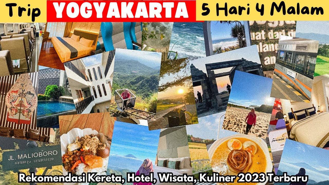 TRIP JOGJA 5 Hari 4 Hotel 2 Kereta, Wisata, Kuliner, dll | Trip Hemat Yogyakarta
