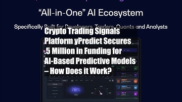 Crypto Trading Signals Platform yPredict Secures $3.5 Million in Funding for AI-Based Predictive