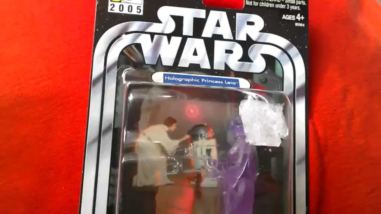 princess leia hologram figure