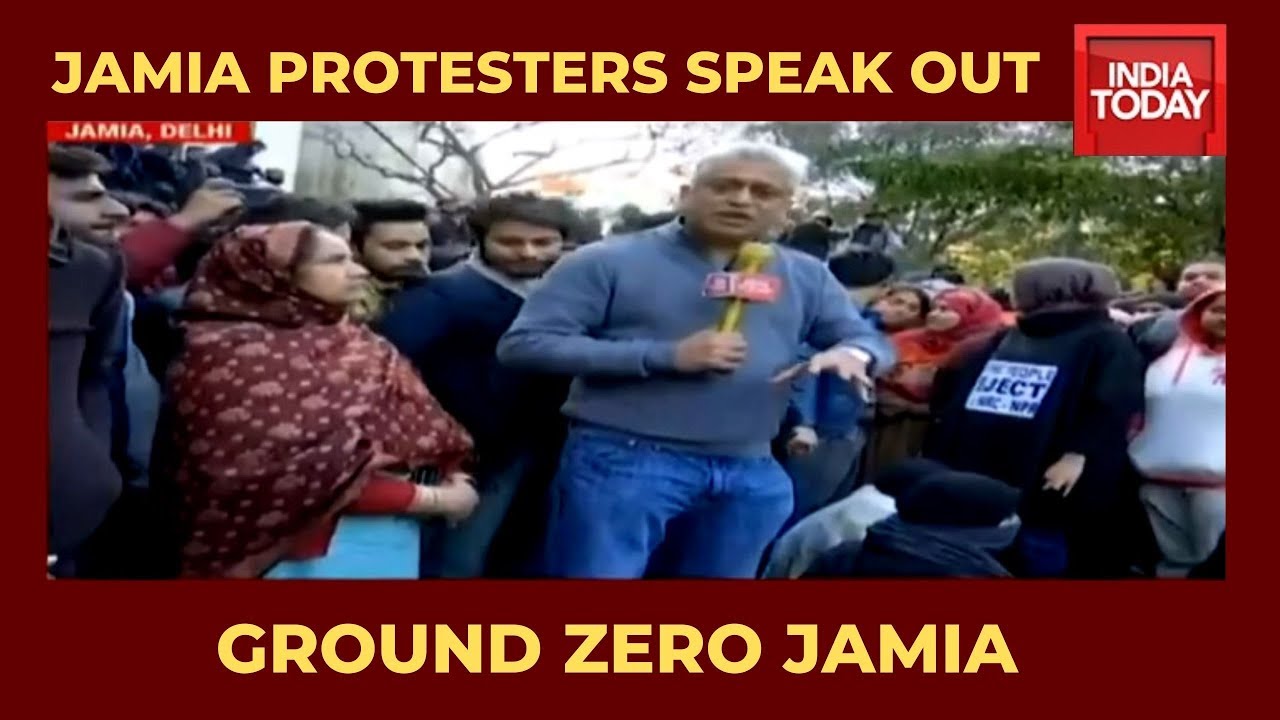 Protesters Speak Out On Jamia Firing | Rajdeep Sardesai's Ground Report From Jamia