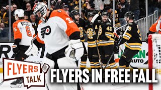 Flyers in free fall after loss to Bruins; can they salvage their season? | Flyers Talk